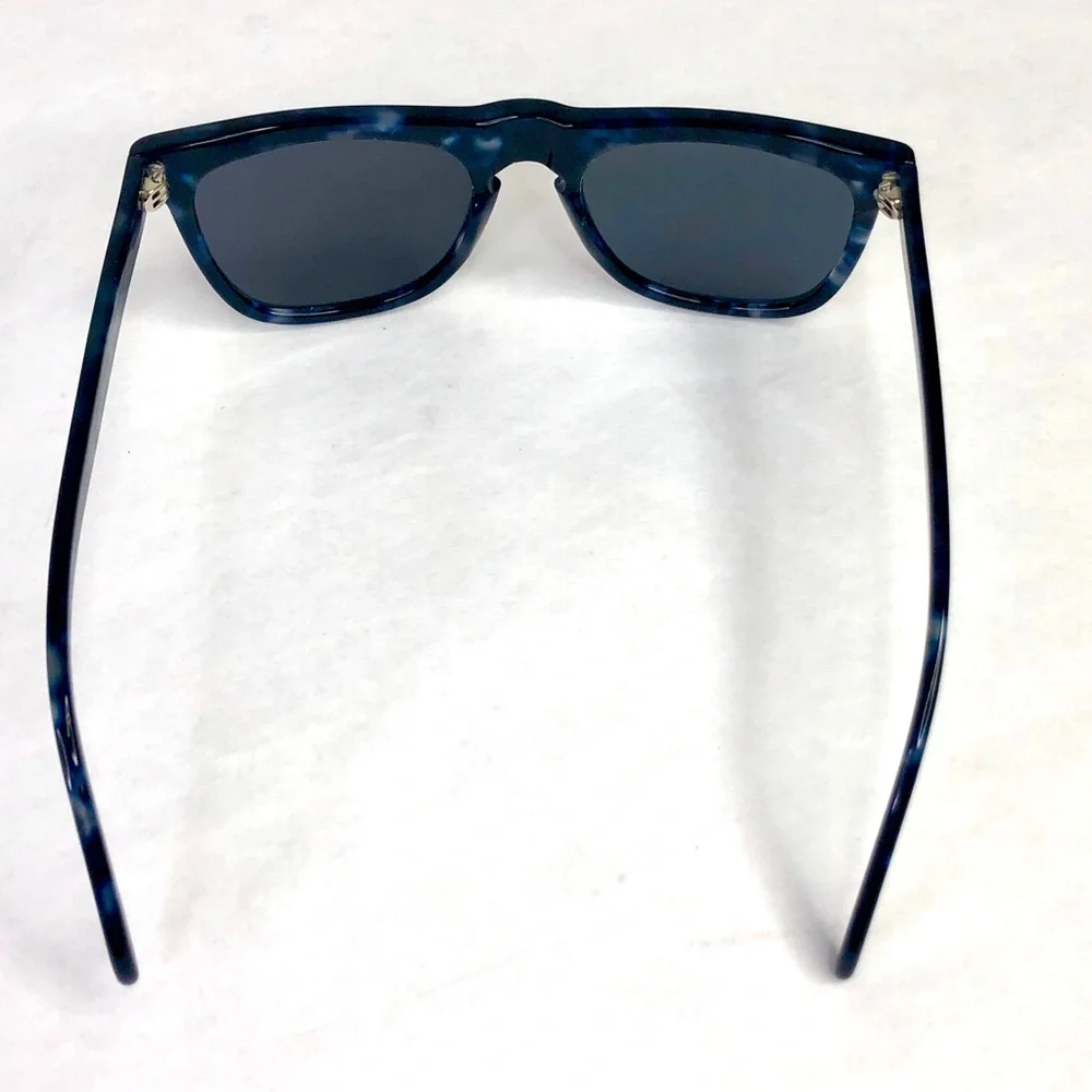 KOMONO Bennet Indigo Demi Sunglasses NWT blue tortoise